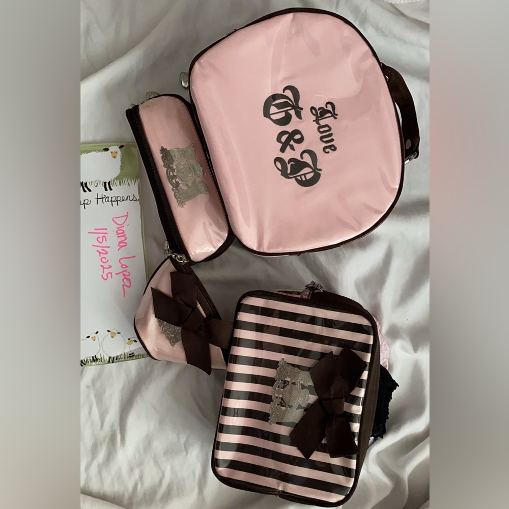 Vintage Y2K Juicy Couture Bag Set